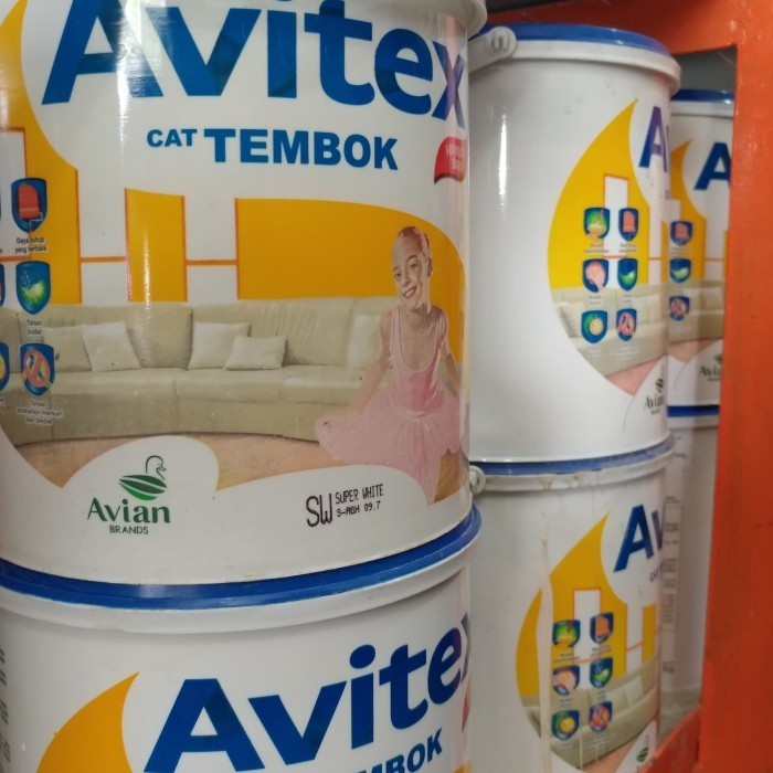 CAT Tembok Interior Avian Avitex Semua Warna