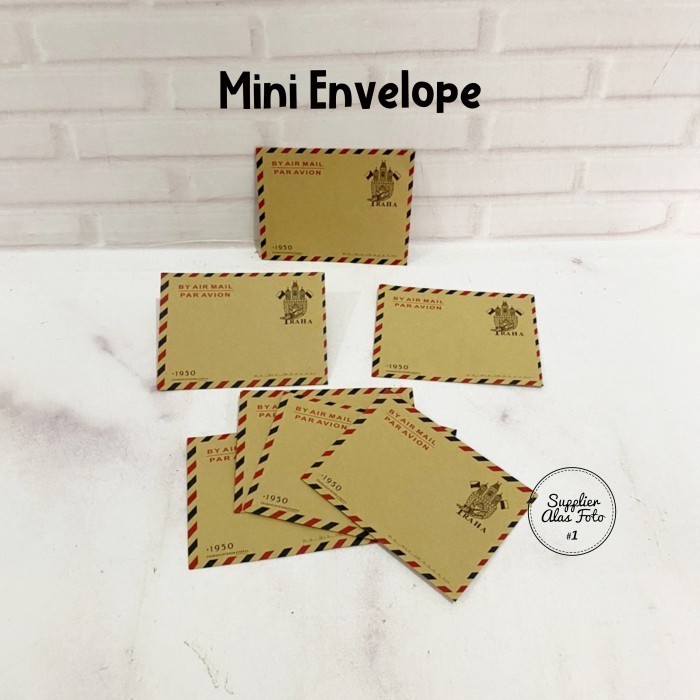 

>>>>>] mini envelope / amplop mini pos props foto vintage SAF