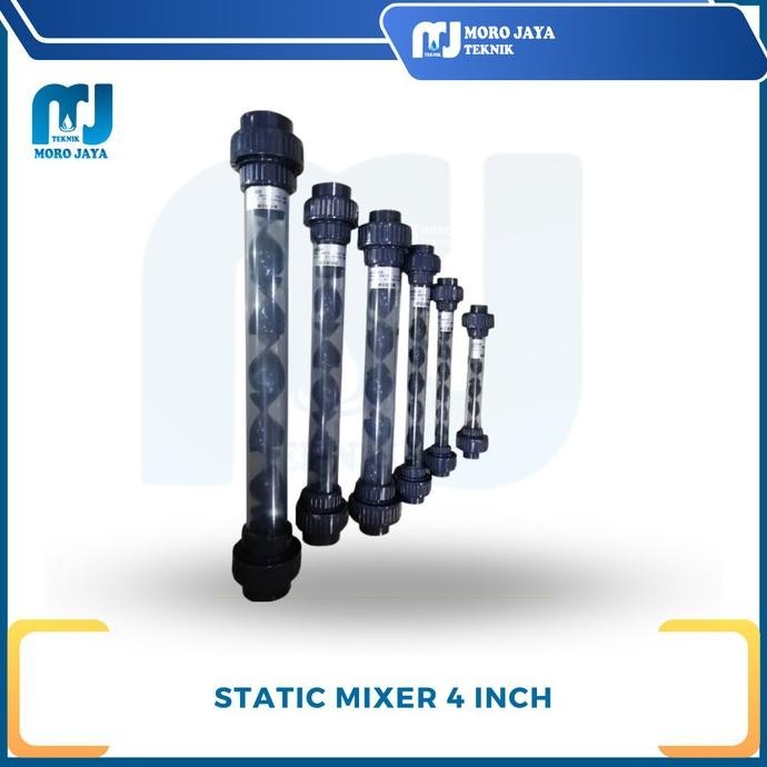Static Mixer 4 Inch Static Mixer 4" Buat Ozone Funsunana