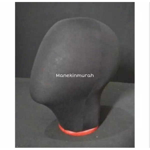 Manekin Kepala Foam / Manekin Kepala - BISA DI TUSUK JARUM