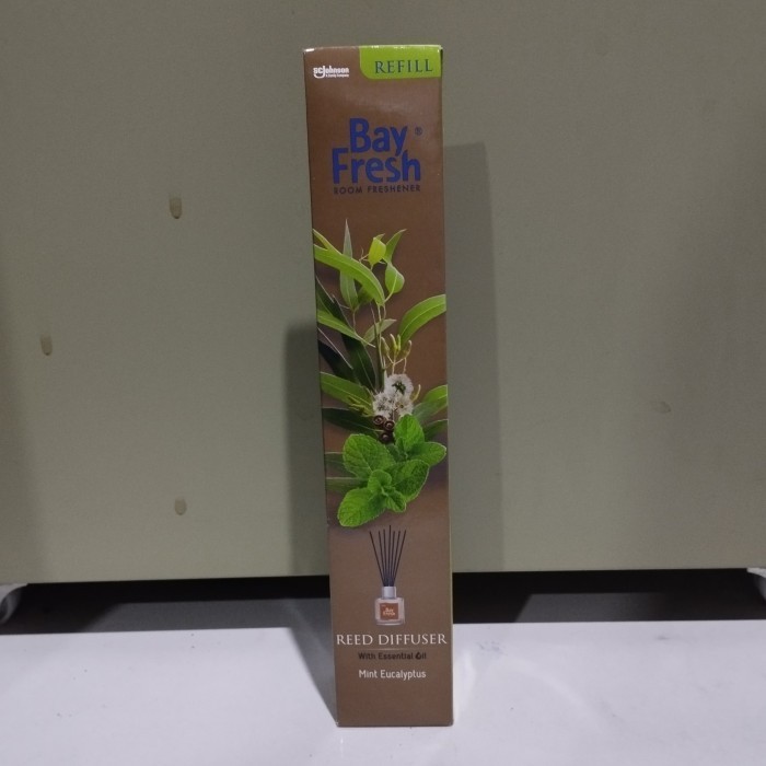 Bay Fresh Reed Diffuser Refill Pengharum Ruangan Mint Eucalyptus