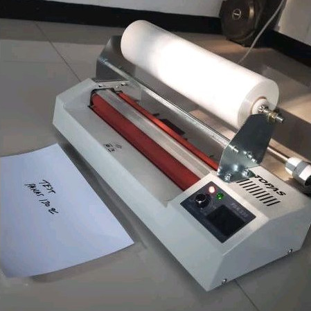 

Mesin Laminasi A3 Modifikasi Laminator 33cm A3 plus Topas FGK330 Modifikasi