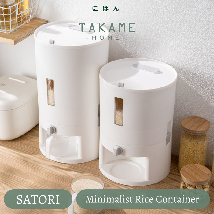 

TakameDispenser Penyimpanan Beras Minimalis Pintar Nordic Premium