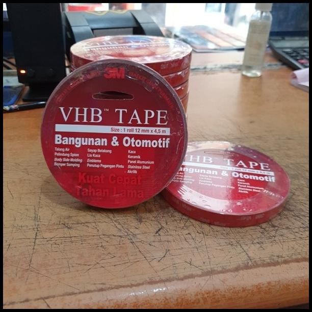 

DISKON THREE M 3M VHB DOUBLE TAPE 12MM X 4.5M !