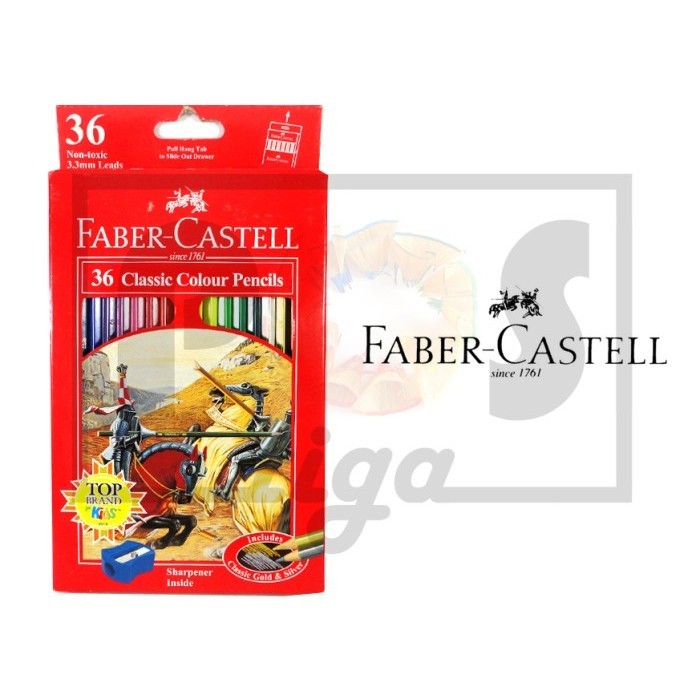 

Eklusif Pensil Warna Faber Castell Classic 36 Gilaa!!!
