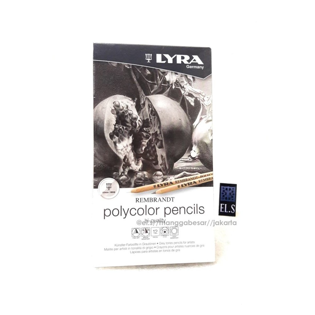 

Produk Lyra Rembrandt Polycolor Pencils Grey Tone Set Bergaransi