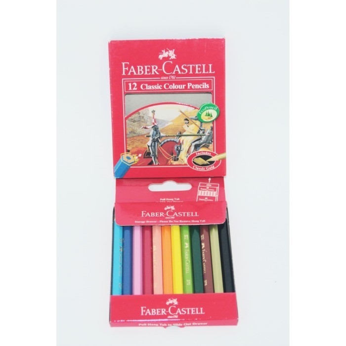 

Hari Ini Colour Pencil / Pensil Warna Faber Castell Classic Isi 12 Warna Short Diskon
