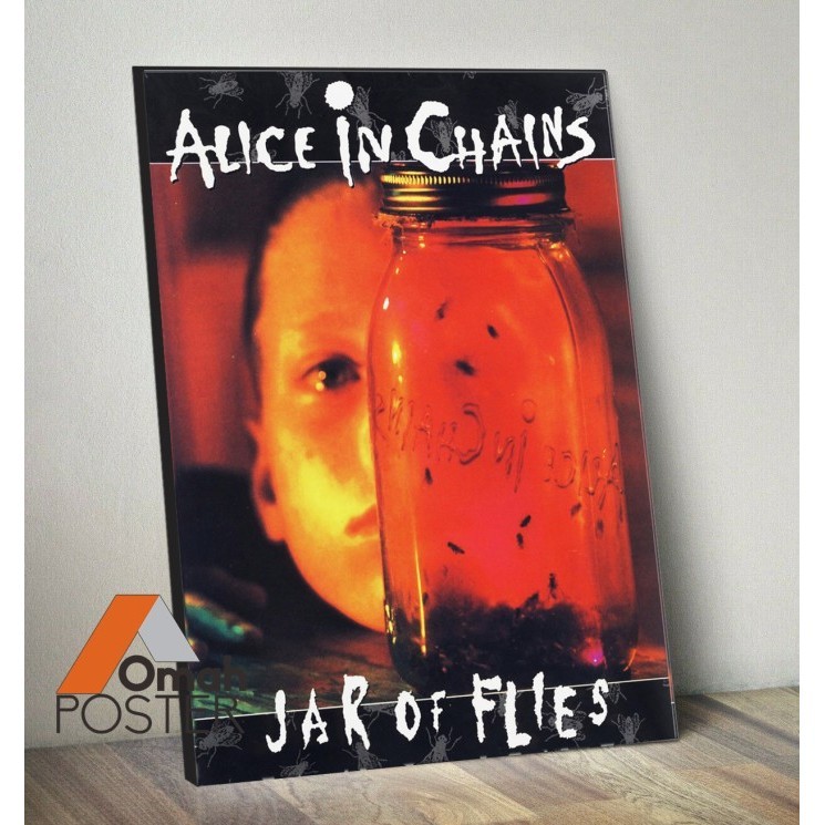 Hiasan Dinding / Dekorasi Rumah / Alice In Chains Jar Of Flies