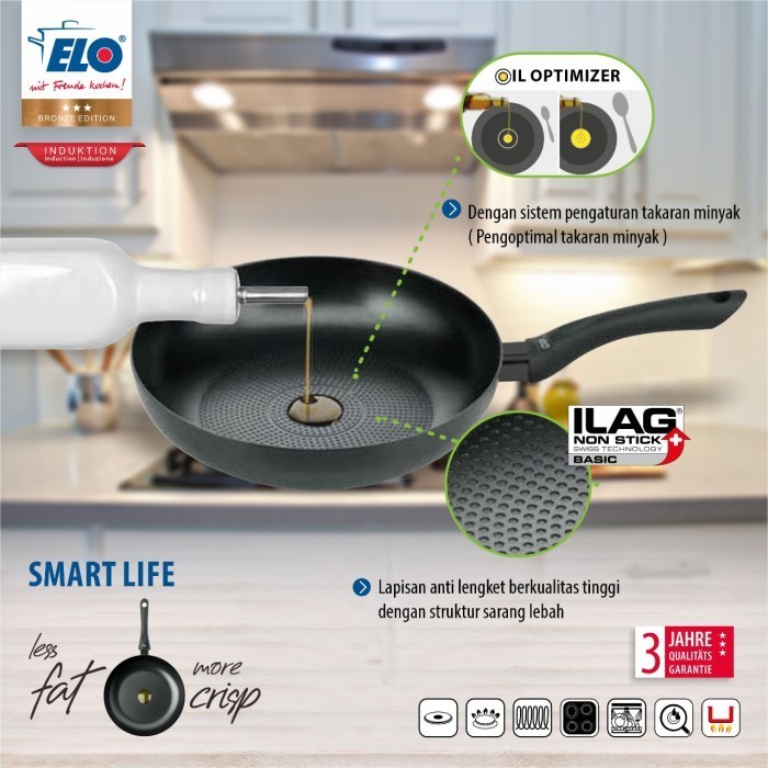 FRY PAN / PANCI ANTI LENGKET ELO SMART LIFE 20 CM