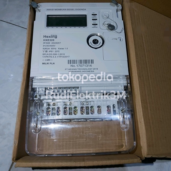 Kwh Digital Hexing 3 Phase 4 Wire