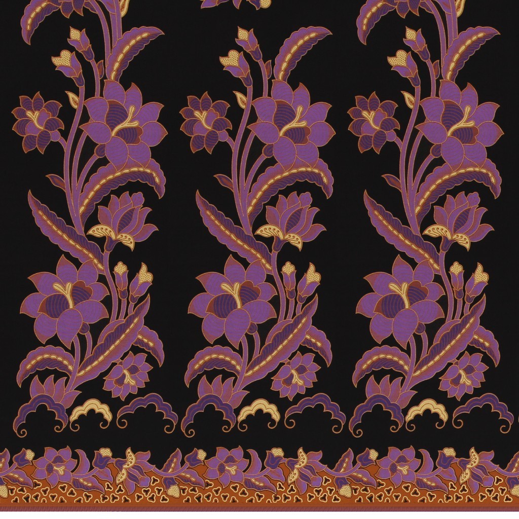 Kain Batik Motif Batik Bunga Mawar