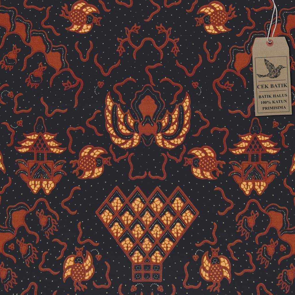 Kain Batik - Motif Batik Classic Gajah Mada Burung