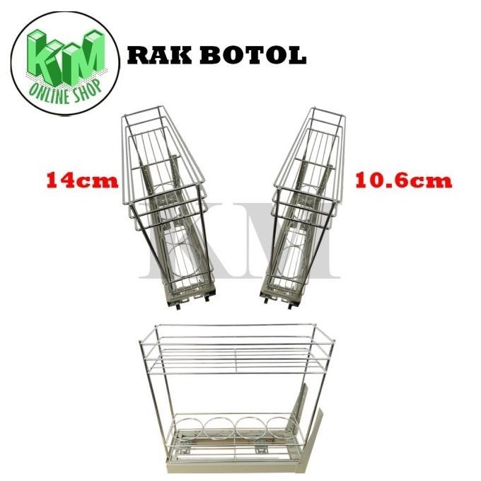 Ready Rak Botol Dan Bumbu..Rak Kitchen Set Botol Matildachoice