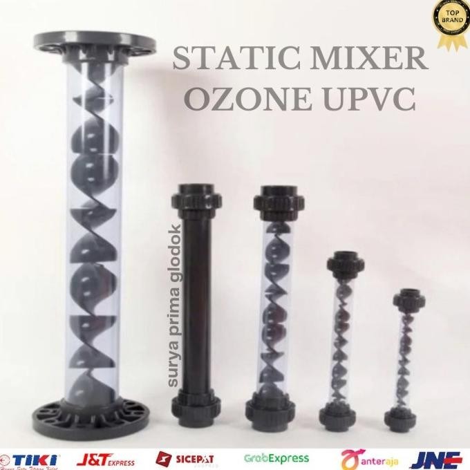 Static Mixer Ozone 1/2" Inch Upvc Static Mixer 1/2" Ozone Upvc  Meisyapick