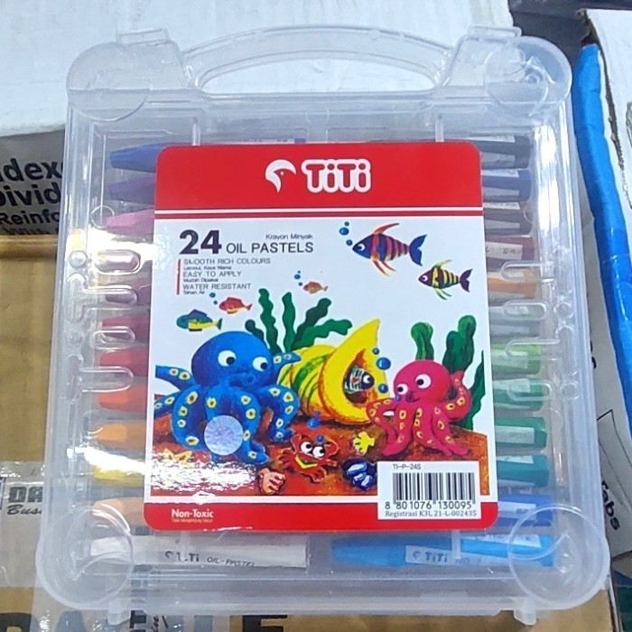 

Produk Unggulan Titi Crayon 24 Warna (Per Set) Bergaransi