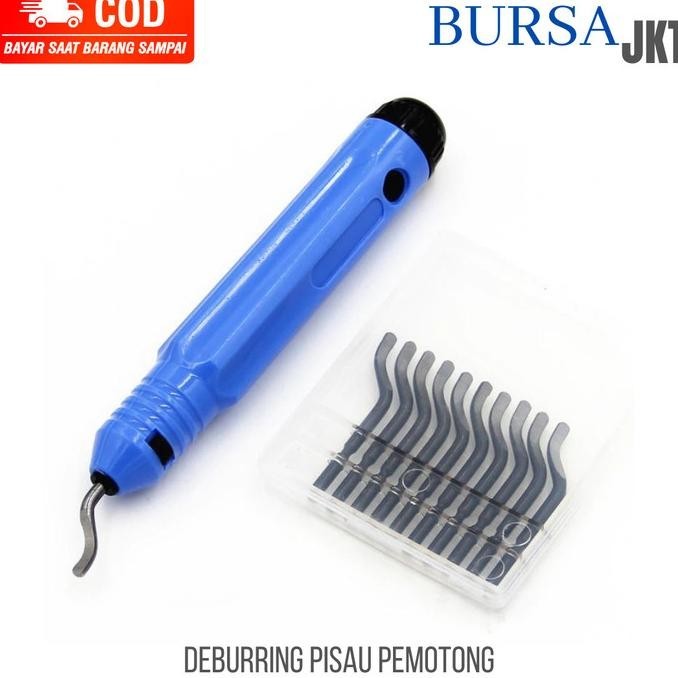 

Deburring Tool Alat Scraper Sayat Kerok Korek Lubang + Isi | Opheliazulaikastore