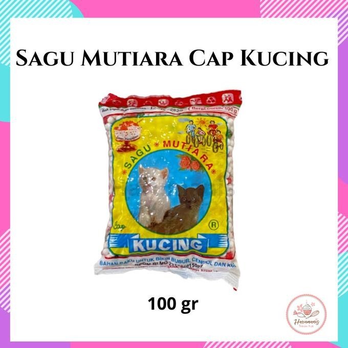 

>>>>>] Sagu Mutiara Cap Kucing 100gr