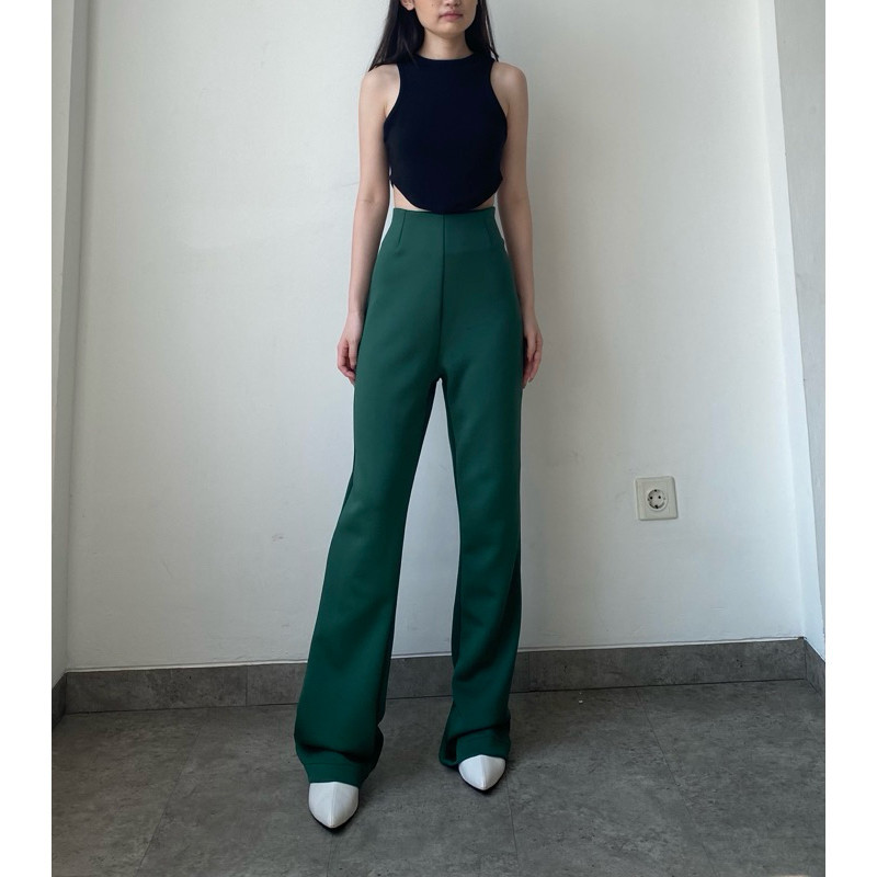 [THE BEST COLLECTIONS] DENISSA PANT / CELANA KULOT BAHAN PANJANG OCLO OFFICIAL WANITA