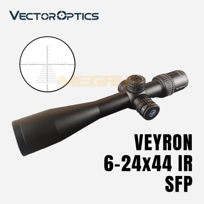 Terlaris Teleskop Veyron 6-24X44Ir Sfp Compact (Vector Optics) Promo Terbaru