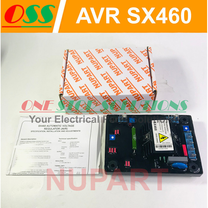 Avr Generator Sx 460 Red Capacitor Oem Avr Genset Sx460 Original Dan Terpercaya