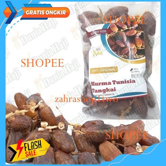 

KURMA TUNISIA TANGKAI 500 GR KURMA TANGKAI TUNIS FRESH ORIGINAL PRODUK KUALITAS BERKELAS !!