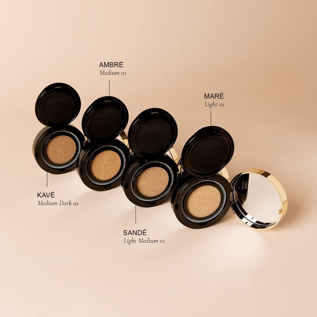 [ONLINE EXCLUSIVE] Guele Bare Cushion Mare Sande Ambre Kave / Refill Guele Cushion / Refill Guele