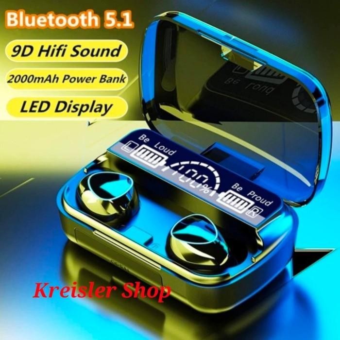 Headset bluetooth KHUSUS GROSIR TWS F9 Pro5 Pro6 M10 Pro9+ MURAH Berkualitas