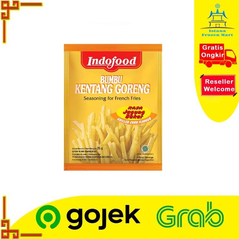 

Bumbu Kentang Goreng INDOFOOD Jagung Bakar 25 GR