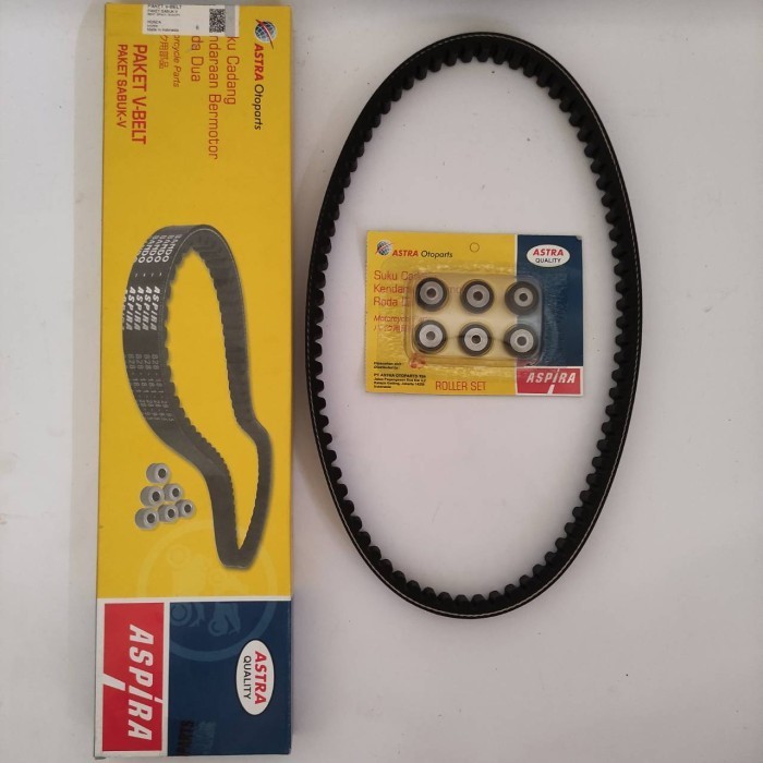 Sale Paket V-Belt (V-Belt Kit) Aspira Beat Old/Karbu, Spacy, Scoopy Gratis Ongkir