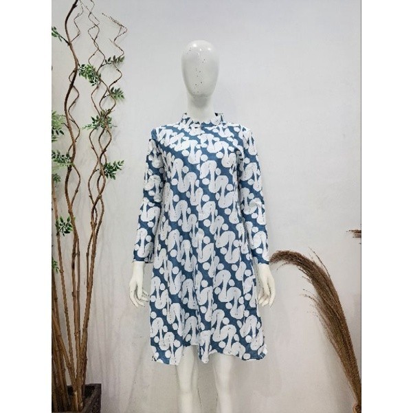 [THE NEWEST COLLECTIONS] Tunik batik biron 199 - tunik batik modern - tunik batik busui - tunik