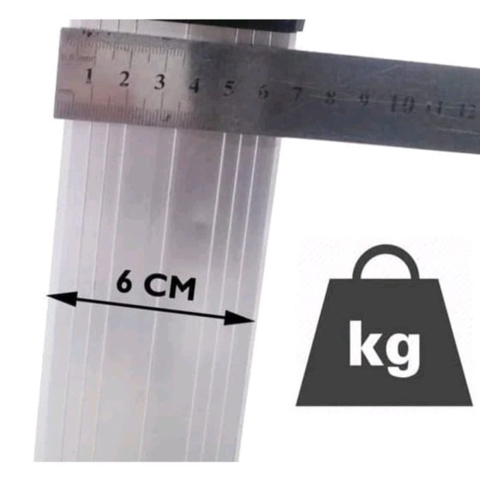 TANGGA 3 METER ALUMUNIUM MERK TALUX / TANGGA MURAH