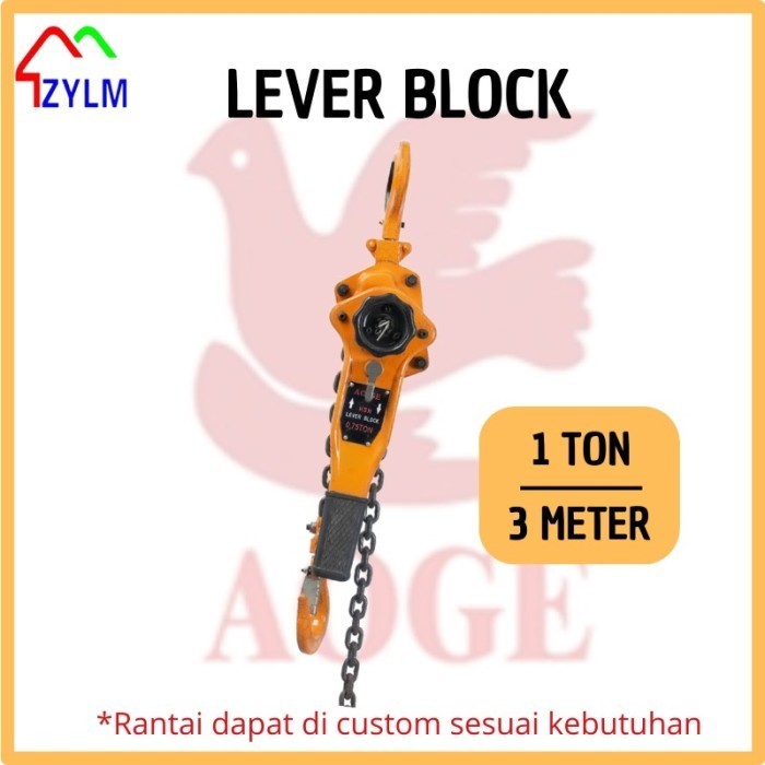 AOGE LEVER BLOCK 1 TON 3 METER