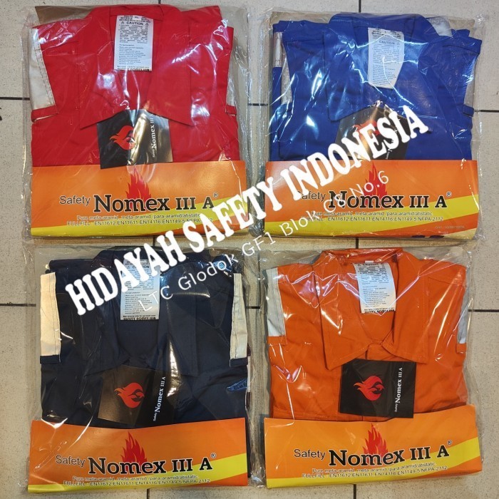 WEARPACK NOMEX 3A BERSERTIFIKAT