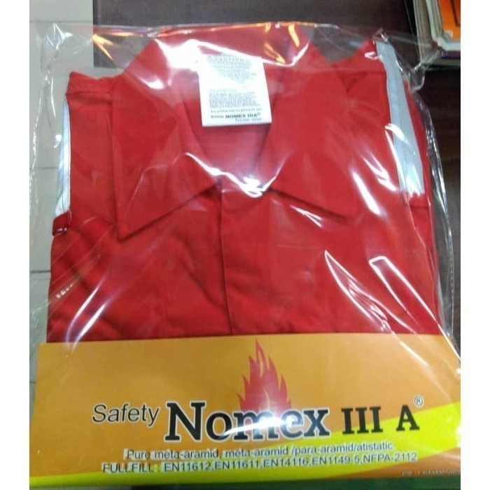 WEARPACK COVERALL NOMEX MERAH / ORIGINAL MURAH