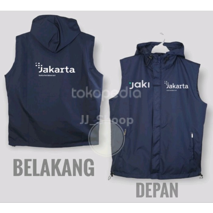 Rompi Jakarta Kota Kolaborasi Dki Rompi Vest