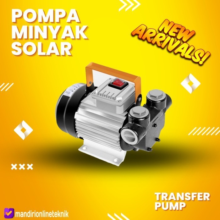 Pompa Solar Elektrik / Pompa Transfer Oil Ac 220 Volt Terlariss 