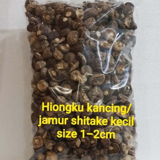 

jamur shitake kering 500gr mushroom/hiongku kecil/siangku mini/hioko