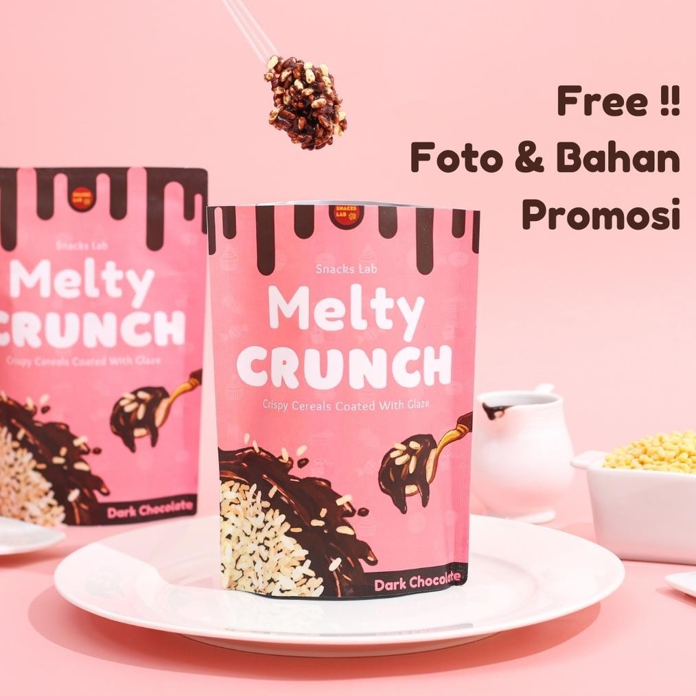 

CR - Paket RESELLER MELTY CRUNCH 10pcs I Snack Cokelat Lumer Crunchy TERLARIS