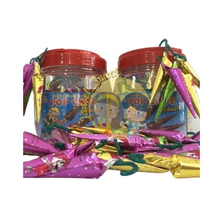 

CR - Cokelat Payung Mini - isi 50 pcs by jadoelsnack TERLARIS