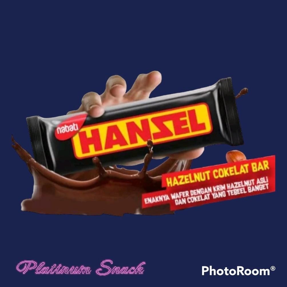 

CR - Hansel Hazelnut Cream Wafer Chocolate | 12 @ 24 Gr | Nabati TERLARIS