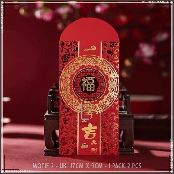 

like new Kertas Angpao Angpau Premium Imlek Kelinci Unik Panjang Besar Cny 2023 TERLARIS