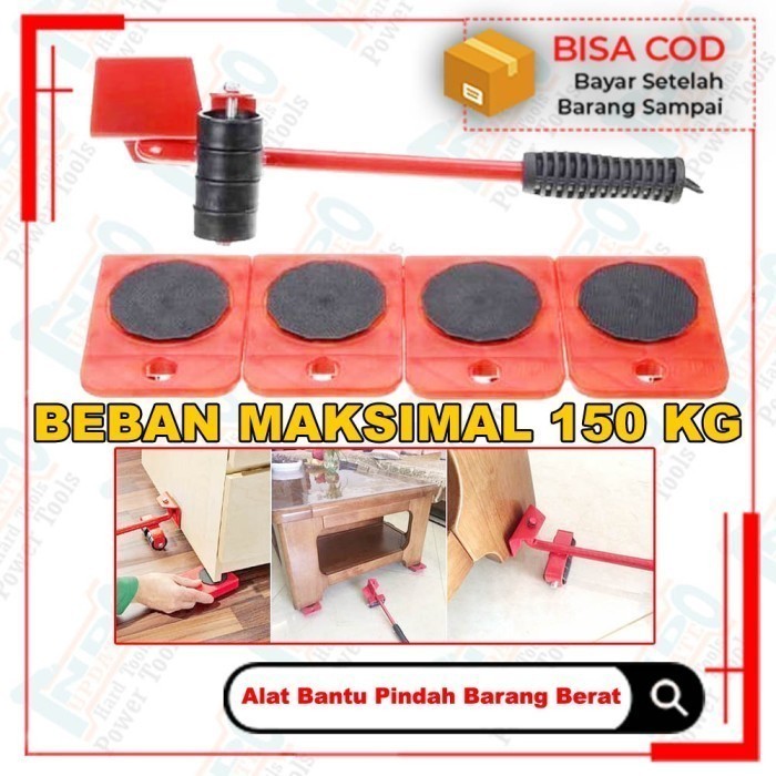 Alat Dongkrak Angkat Barang Geser Lemari Mabel