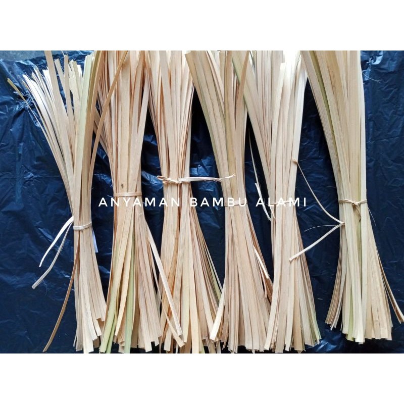 Iratan Bahan Anyaman Kerajinan Bambu/Anyaman Bambu Alami
