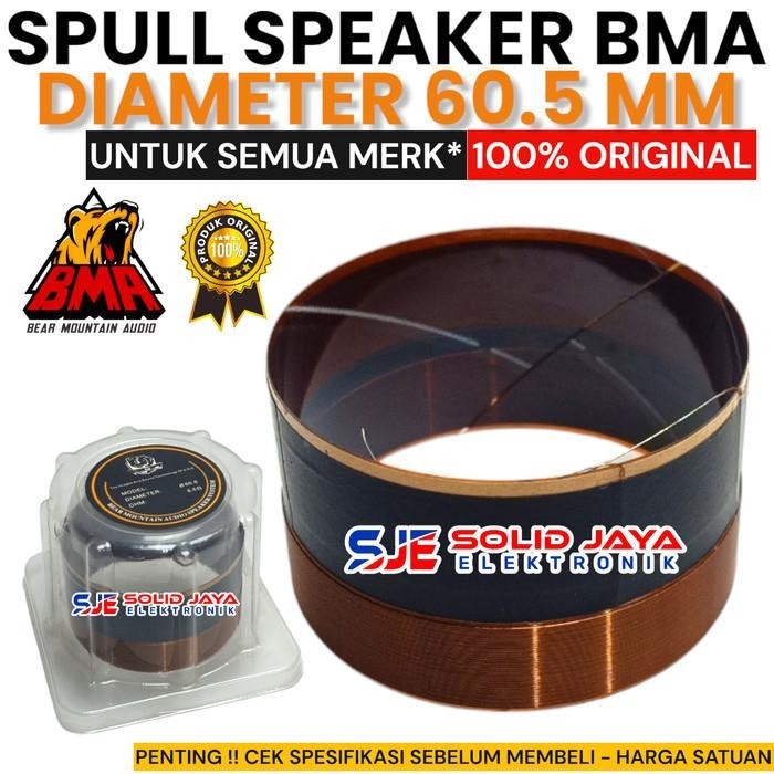 SPUL SPEAKER BMA 60.5 MM 60.5MM SEPUL VOICE COIL 60,5 MM 60,5MM ASLI