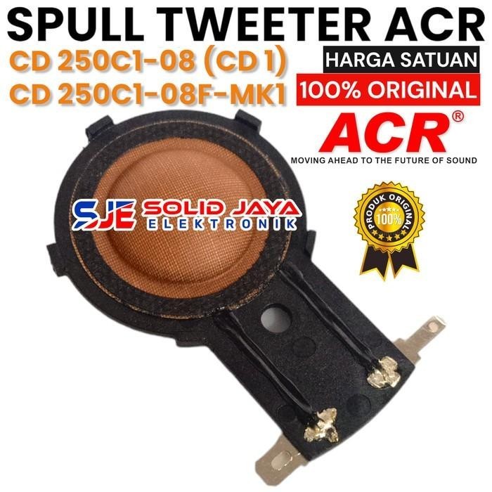 SPUL TWITTER ACR CD 250C1-08 CD1 250C1-08F-MK1 RECONE KIT TWETER ASLI