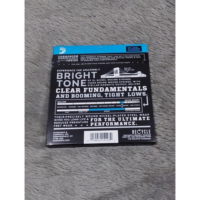 Senar Bass Daddario Exl170 4 String - Senar Bass D'Addario 4 String