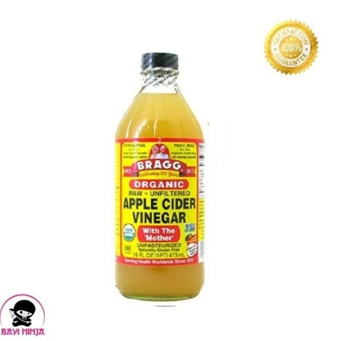 

BR BRAGG Organic Apple Cider Vinegar Raw - Unfiltered 16oz 473ml