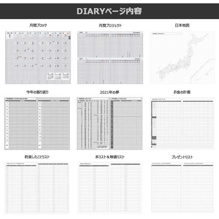 

BARANG TERLARIS Kokuyo Jibun Techo Biz A5 Slim / B6 Slim Diary Jibun 2022