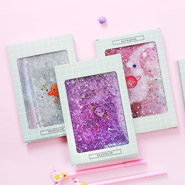 

BARANG TERLARIS Buku Tulis / Book Mini / Buku Agenda Edisi Planet Lucu Limited Edition