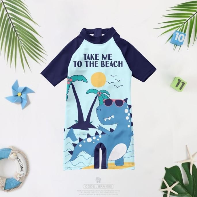 Baju Renang Anak Laki laki 2 tahun baju renang anak DINOSAURUS 10 TH